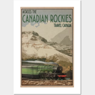 Retro Railway Travel Canada_03 Posters and Art